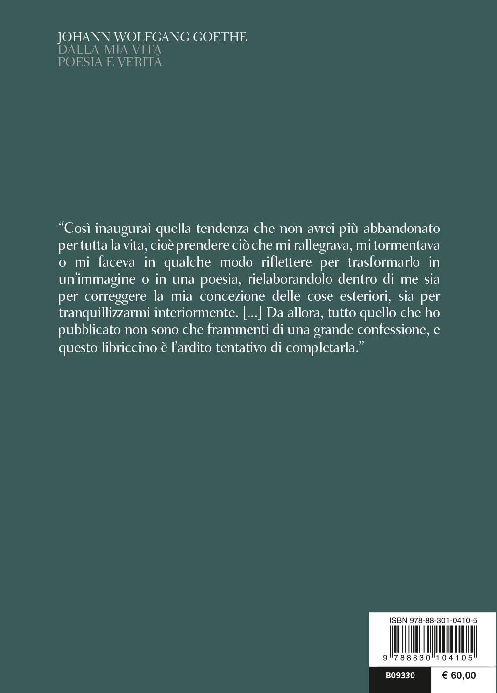 Poesia e verità. Testo tedesco a fronte