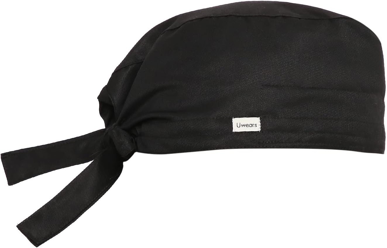 Associated Uniforms Premium Chef Cap Unisex with Sweat Band