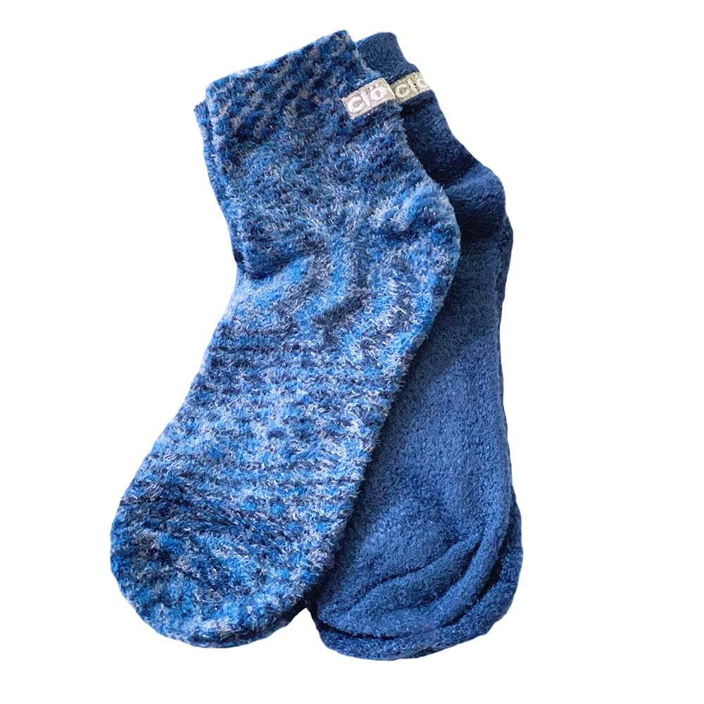 Buy Cloudz Natural Aloe Vera Spa Socks Blue (2 Pairs/Solid