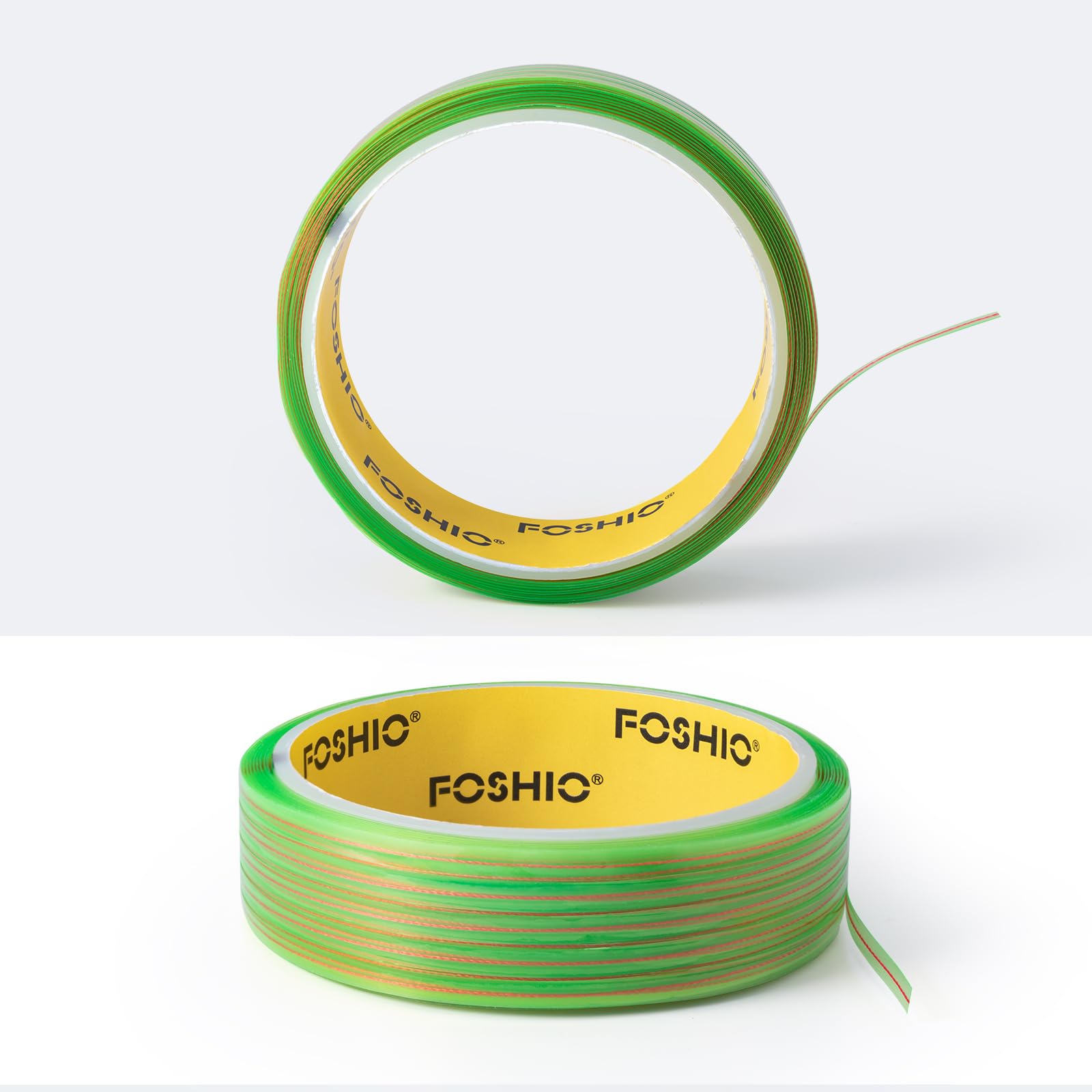 FOSHIO Cinta de corte sin cuchillo 50M, Kit de películas tintadas para coche Kit de revestimiento Herramientas de película que incluyen un raspador de plástico, cinta de corte de vinilo - 50M Cinta