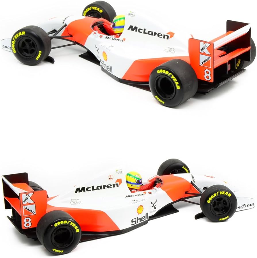 AYRTON SENNA ミニチャンプス MCLAREN HONDA MP4/5B AYRTON SENNA 1990 1/18 | Amazon.com.br