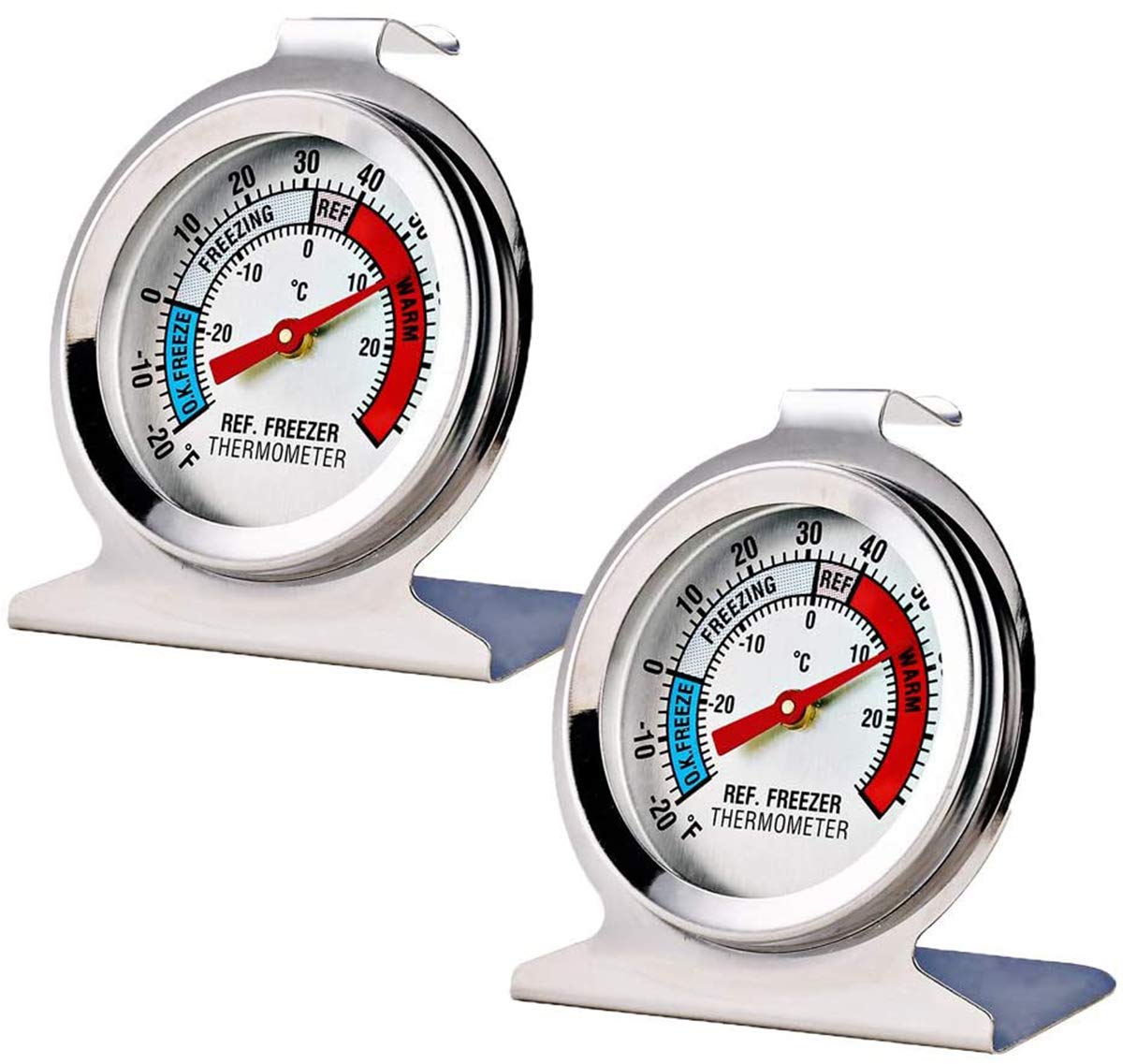 Buy DELFINO Fridge Thermometer Refrigerator Thermometer, Inrigorous