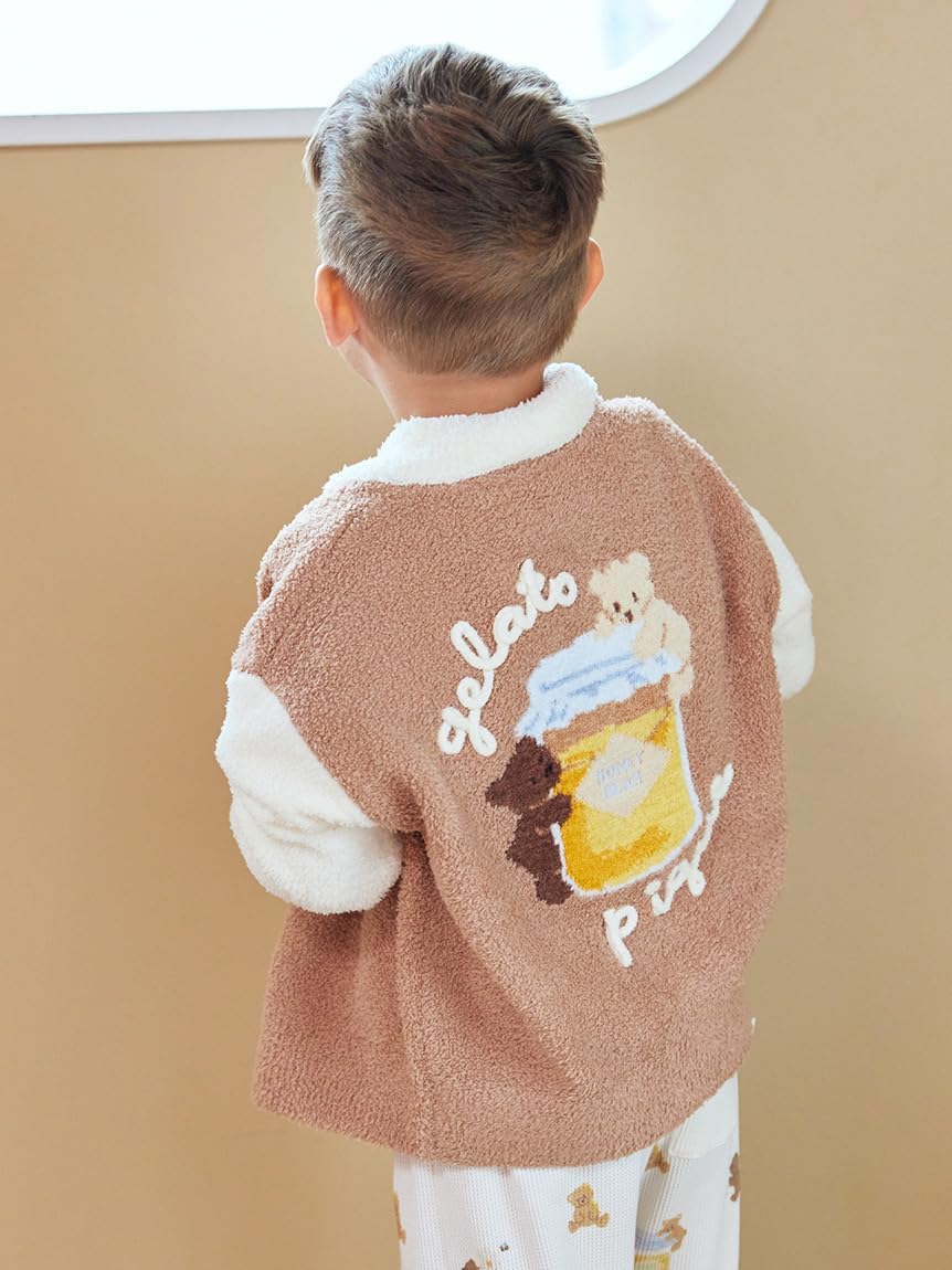 Amazon.co.jp: [ジェラート ピケ] KIDSベビモコハニーベアピケジャン