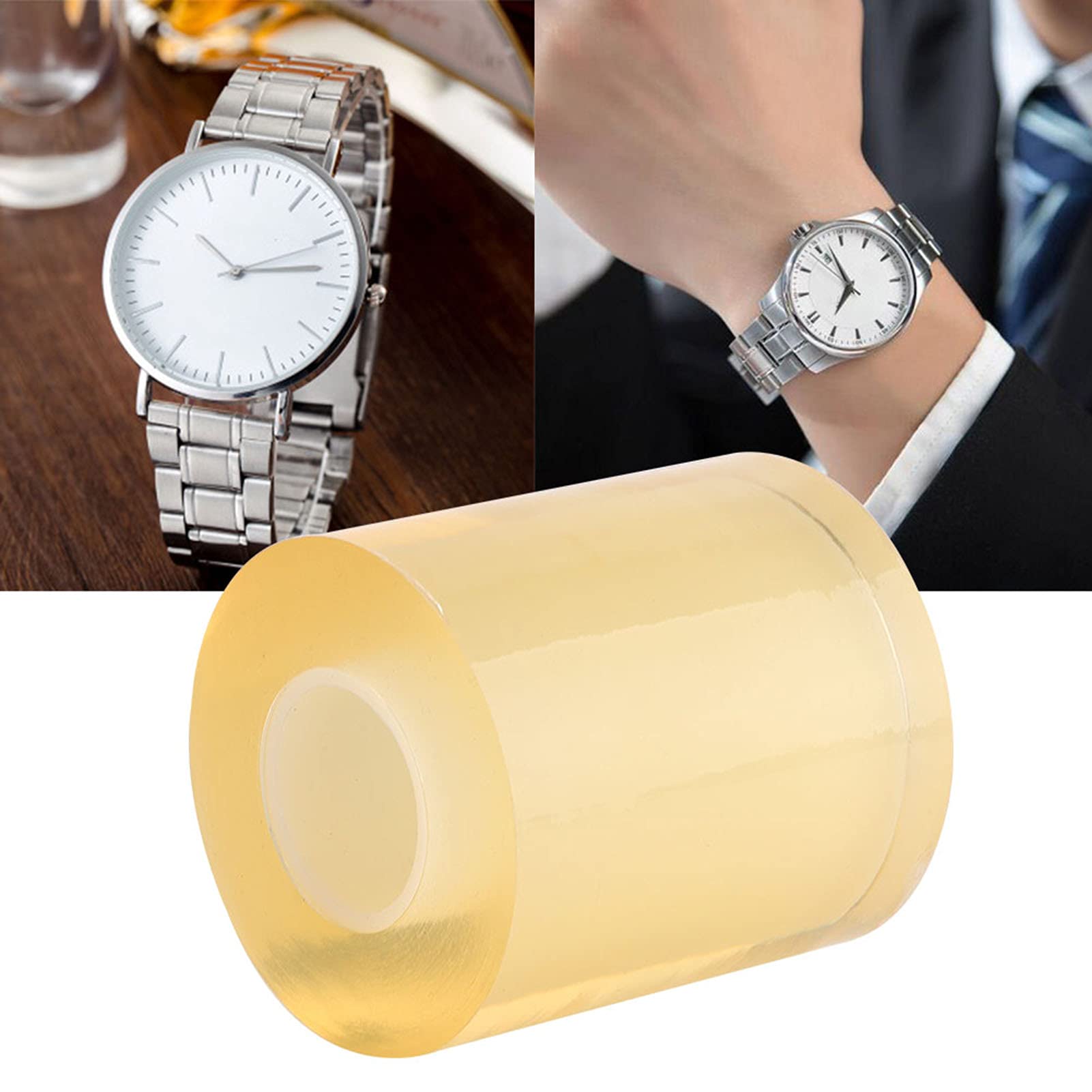 Film Protecteur Antistatique de 8 Cm, Film Transparent pour Montre, Bijoux, Pierres Précieuses avec Emballage en Rouleau Pratique