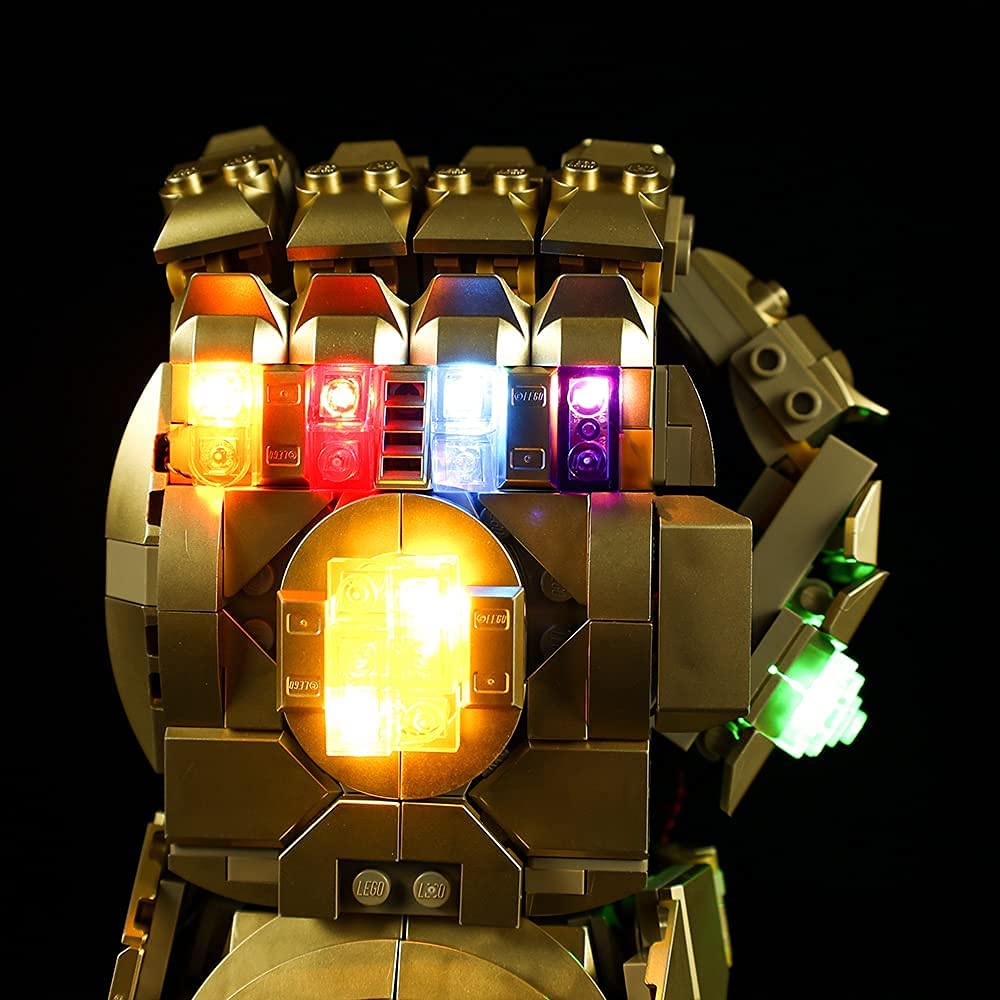 Amazon.co.jp: LED照明 レゴ76191 インフィニティガントレット 