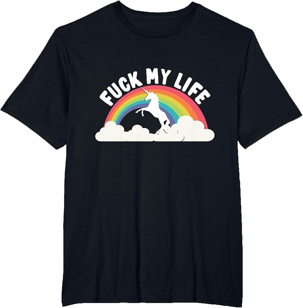 Amazon.com: Fuck My Life T-Shirt T-Shirt, Men's Big and Tall