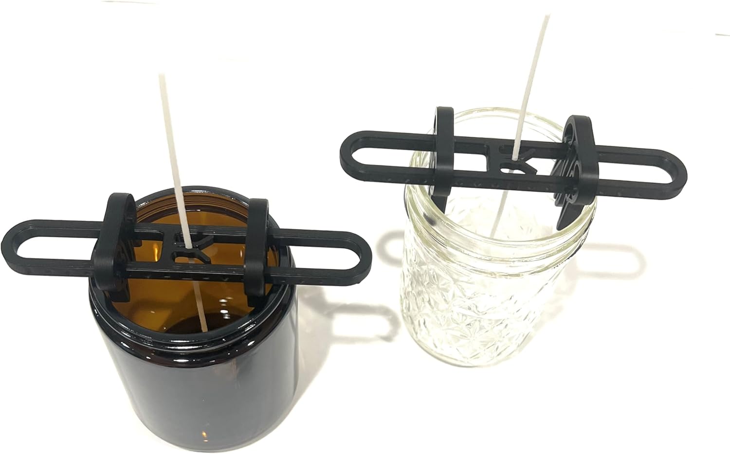 Adjustable Candle Wick Centering Stabilizer Tool Device for Jars Cups Containers DIY Candle Making Kit Supplies (20 Count)