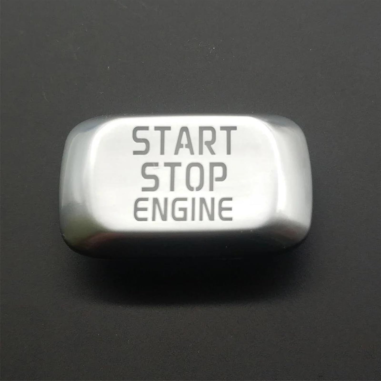 Qibbei Onecolor Car Engine Start Button Replace Cover Stop Swtich Key Decor Sticker For Volvo V40 V60 S60 Xc60 S80 V50 V70 Xc70 Stickers(Onecolor)