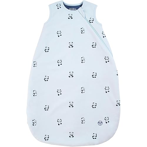 Miniatura 2 de Woolino saco de dormir de 4estaciones lana de merino bebé, 06meses, panda