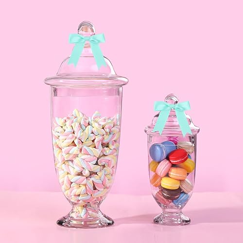 Miniatura 7 de 50 lazos de satén de 3 pulgadas, lazos preatados para manualidades, bolsas de golosinas, cesta de envoltura de regalos, boda, baby shower,