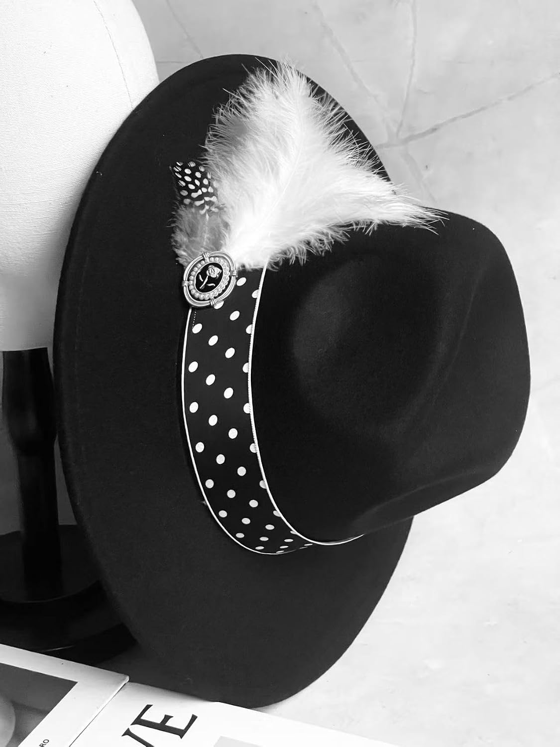 Wide Brim Women Fedora Hat- Panama Dress Hats I