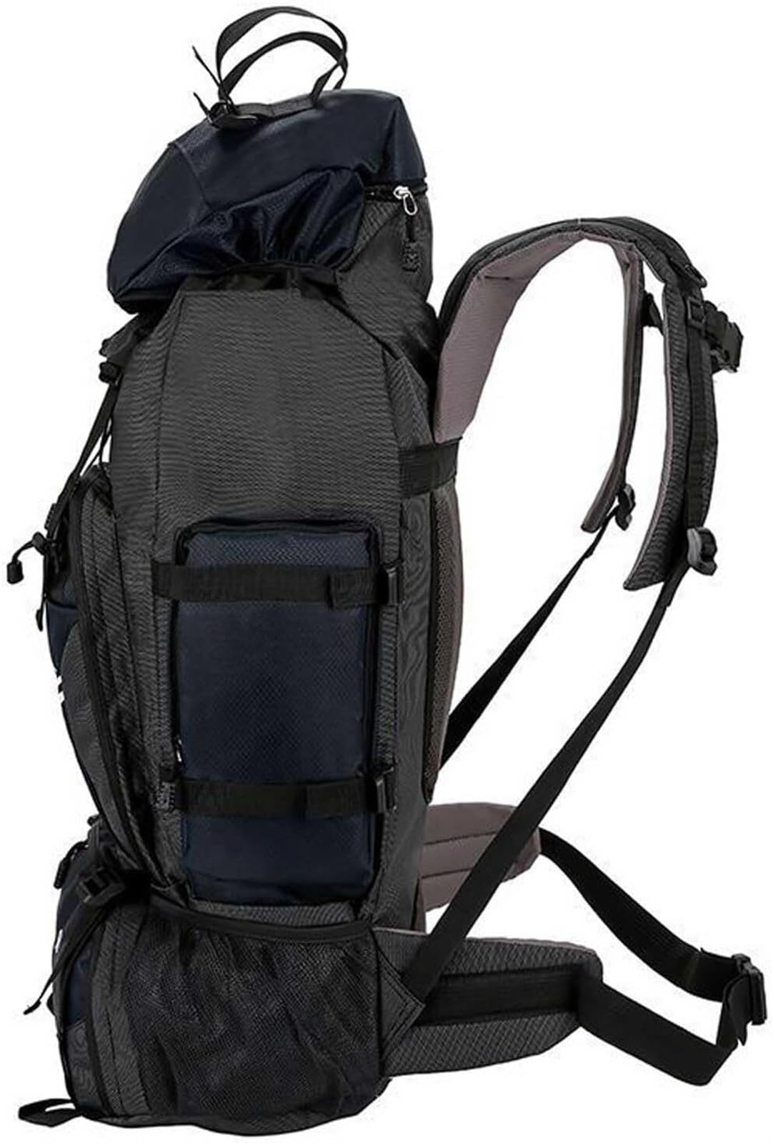 Plecak Turystyczny Plecak Trekkingowy Plecaki Turystyczne Unisex 90L Lekkie, Lekkie Plecaki Trekkingowe Do Wspinaczki Na Świeżym Powietrzu Torba Alpinistyczna(Navy)