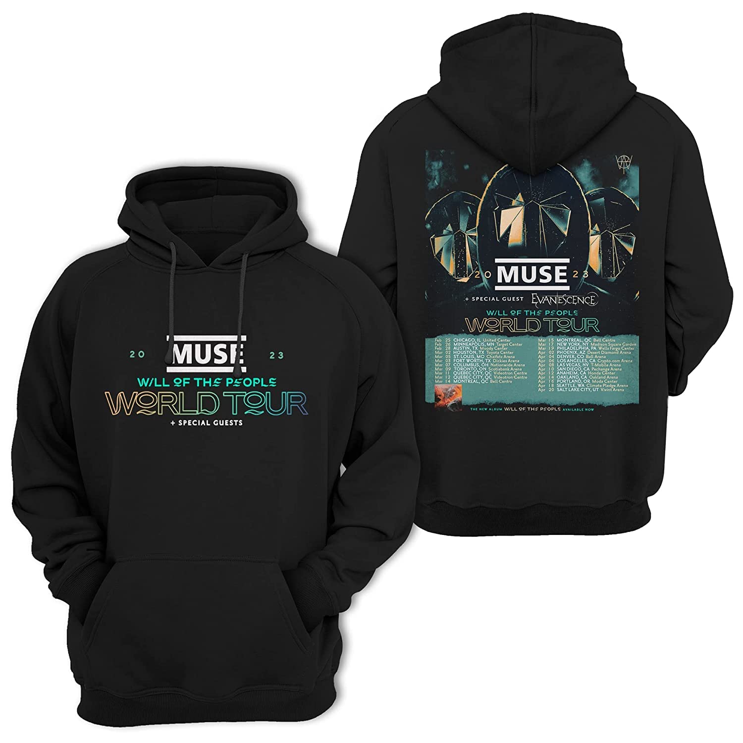 Maglietta Da Uomo Muse - Will Of The People - ROCK OFF