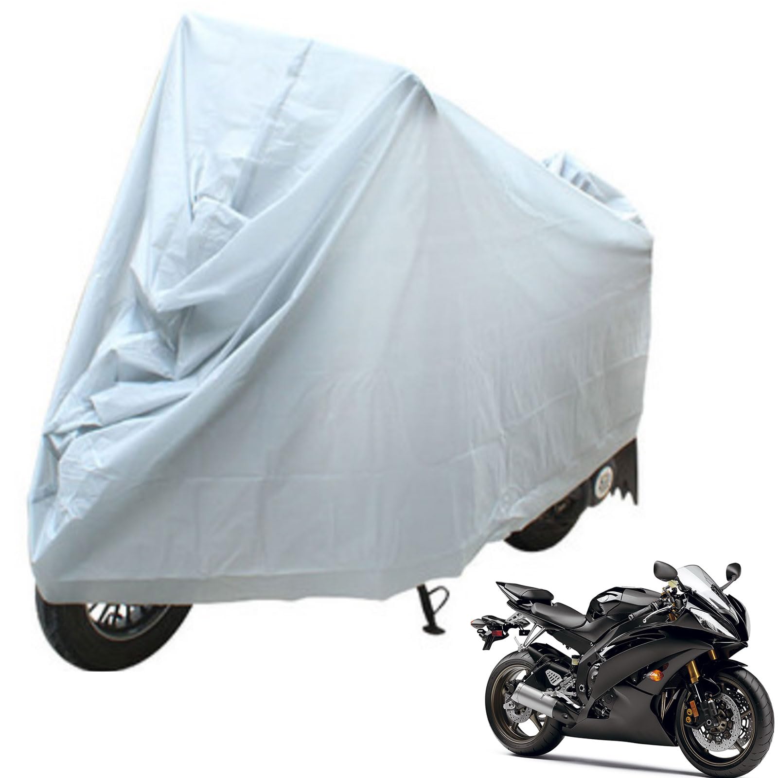 Telo Coprimoto Impermeabile 240x140cm - Resistente A Pioggia, Vento, Polvere E UV Per Interno/Esterno - Foto 13