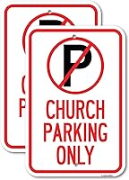 Vista 1 de Paquete de 2 letreros de aluminio de calibre pesado de 12 x 18 pulgadas, aluminio libre de óxido, resistente a la intemperie, impermeable