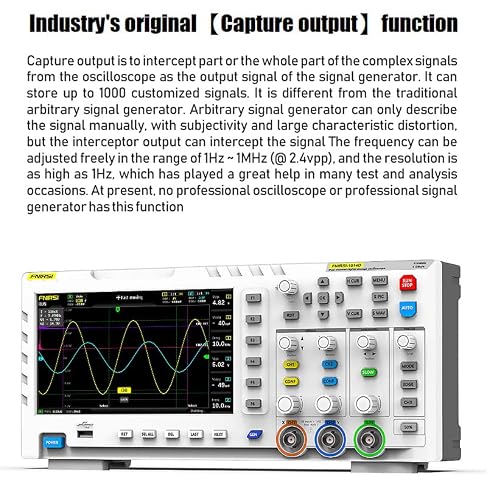 Xeast 1014D Digital Oscilloscope 2 In 1 Dual Channel Input Signal Generator 100Mhz*2 Ana-Log Sampling Rate 1Gs/S #TOP4