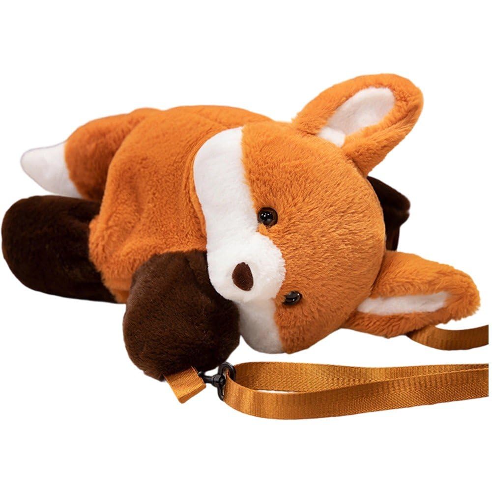 Sac à main pour femme renard mignon peluche le cadeau parfait