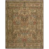 Nourison Home Living Treasures Persian Multicolor 7'6" x 9'6" Area-Rug, Easy-Cleaning, Non Shedding, Bed Room, Living Room, Dining Room, Kitchen (8x10)