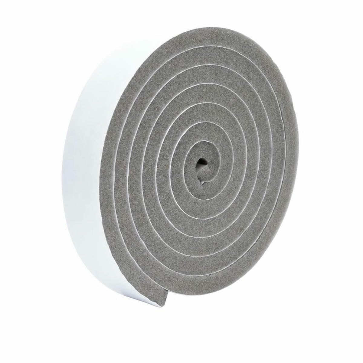 Jmgdj Gray 3Cm 1 Rolls 4.0M Sponge Foam Seal Strip Tape Adhesive Anti Collision Soundproof Weather Stripping For Doors Furniture Protection