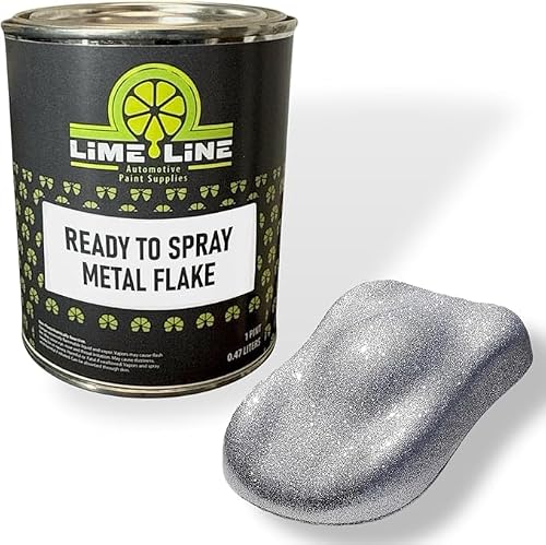 LiME LiNE Silver Metal Flake Basecoat