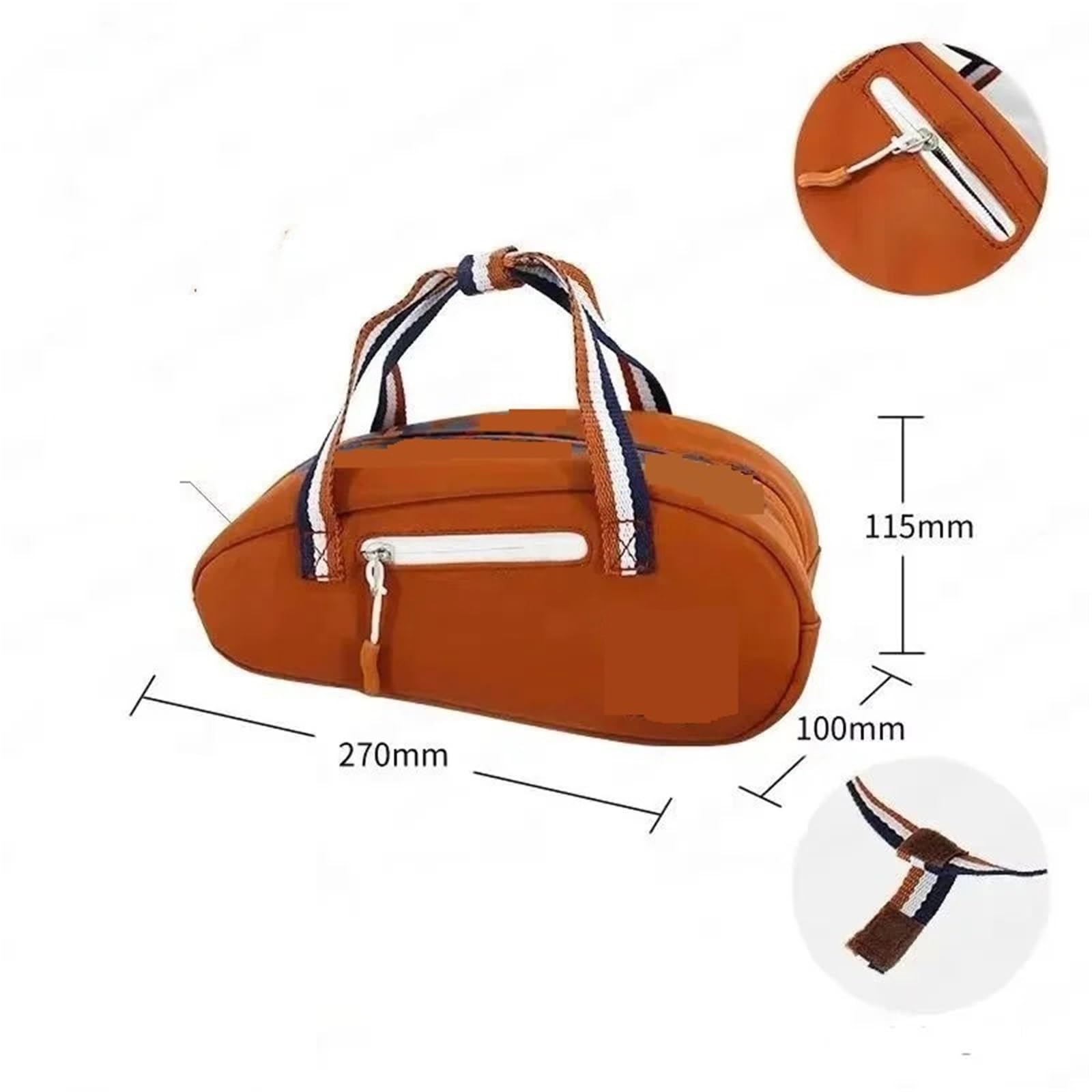 Tennisschlägertasche, kleine Handtasche, Tenniszubehör, Tasche for Schlägersport für das Spielfeld, das Spiel