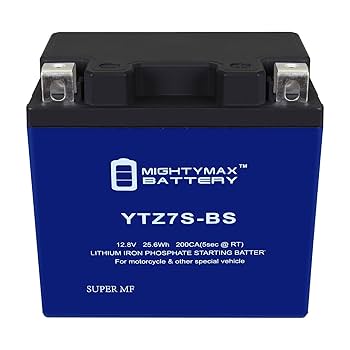 Amazon.com: Mighty Max Battery YTZ7S Lithium Battery for