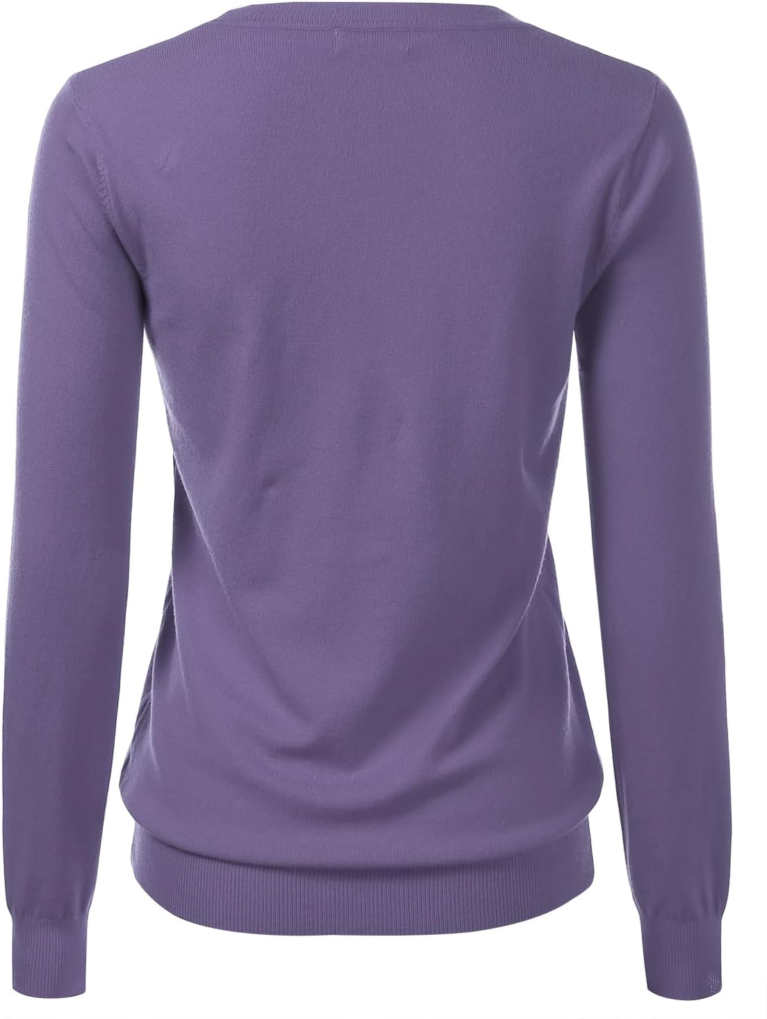 Women's Crewneck Long Sleeve Pullover Premium Soft Knit Sweater (S-XXL) - Image 3
