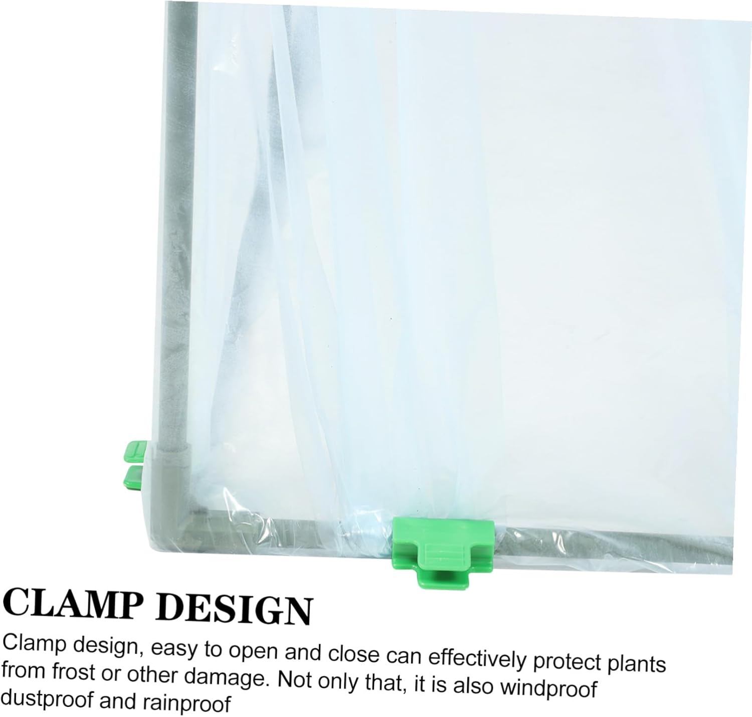 NUOBESTY Transparent Heat Preservation Plant Greenhouse Cover for Winter Gardening DIY Transparent Greenhouse Shelter with Easy Installation Snow Breathable Plant House Cover for Balcony