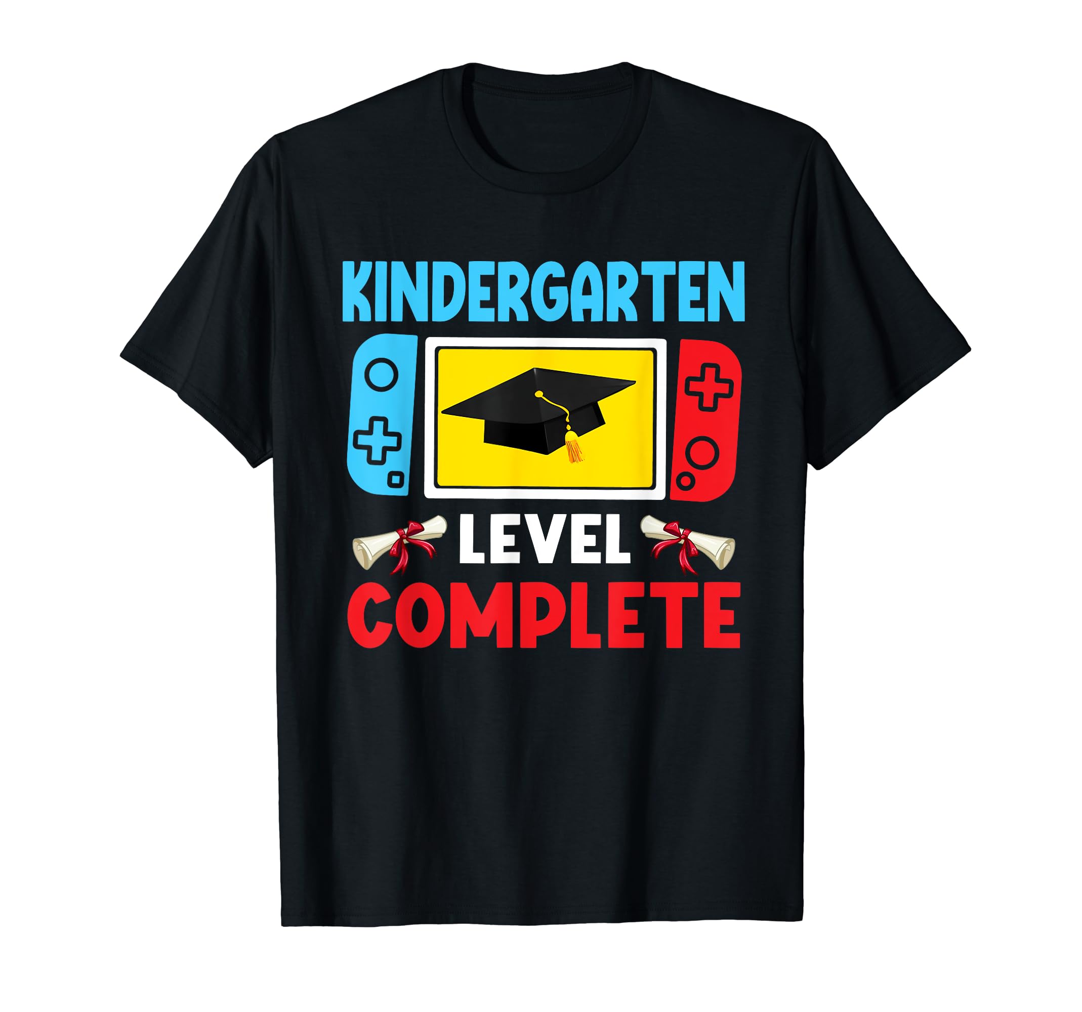 Kindergarten Level Complete Last Day Of School Graduate Boys T-Shirt