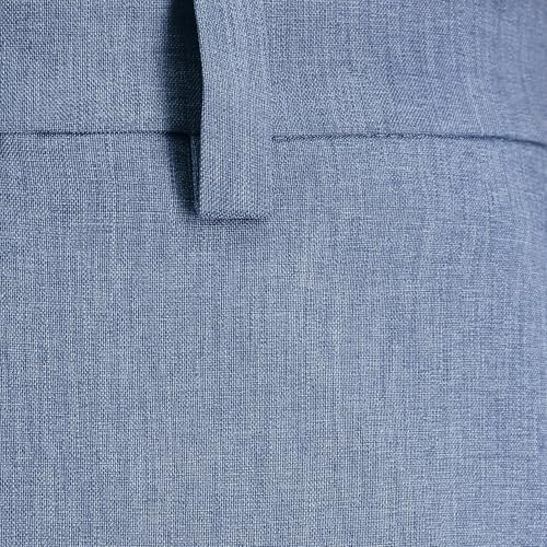 Image of Haggar Men's Cool Right Performance Flex Straight Fit Flat Front Pant