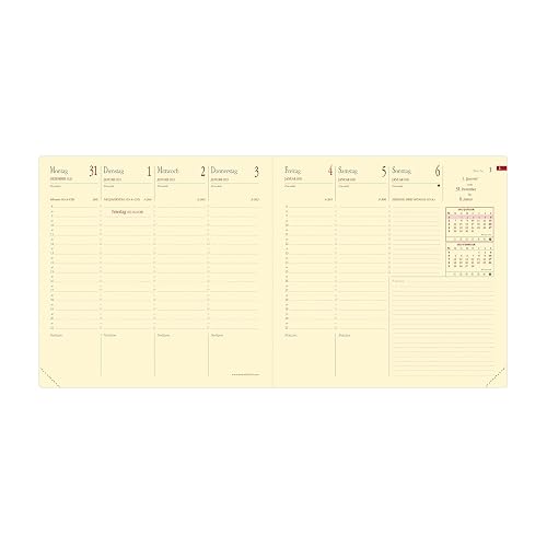 Kalendereinlage Executif Prestige 2025: Einlage Executife PRESTIGE ( 16 x 16 cm )