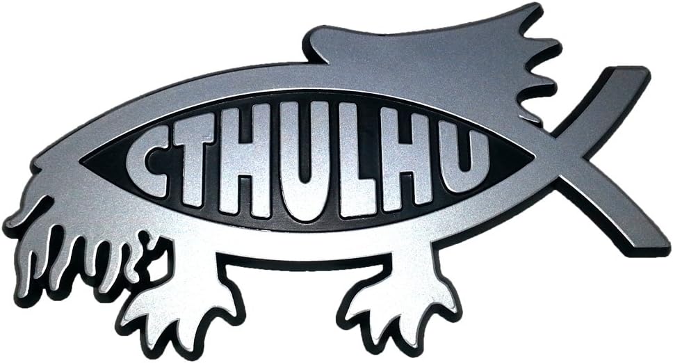 Cthulhu Fish: The Original Cthulhu Vehicle Emblem