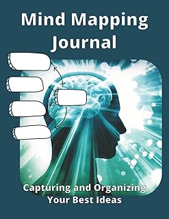 Mind Mapping Journal Capturing and Organizing Your Best Ideas: 40 + Mind Map Template Pages With Instructions | Creative Thinking Tool | 8.5 X 11 inches, 100 pages | For Personal or Business Use