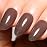 Imtiti Glitter Gel Nail Polish, 0.5 Fl Oz Brown Glitter Gel Polish Soak Off LED U V Gold Shimmer Sparkle Nail Gel DIY Nail Art Kit