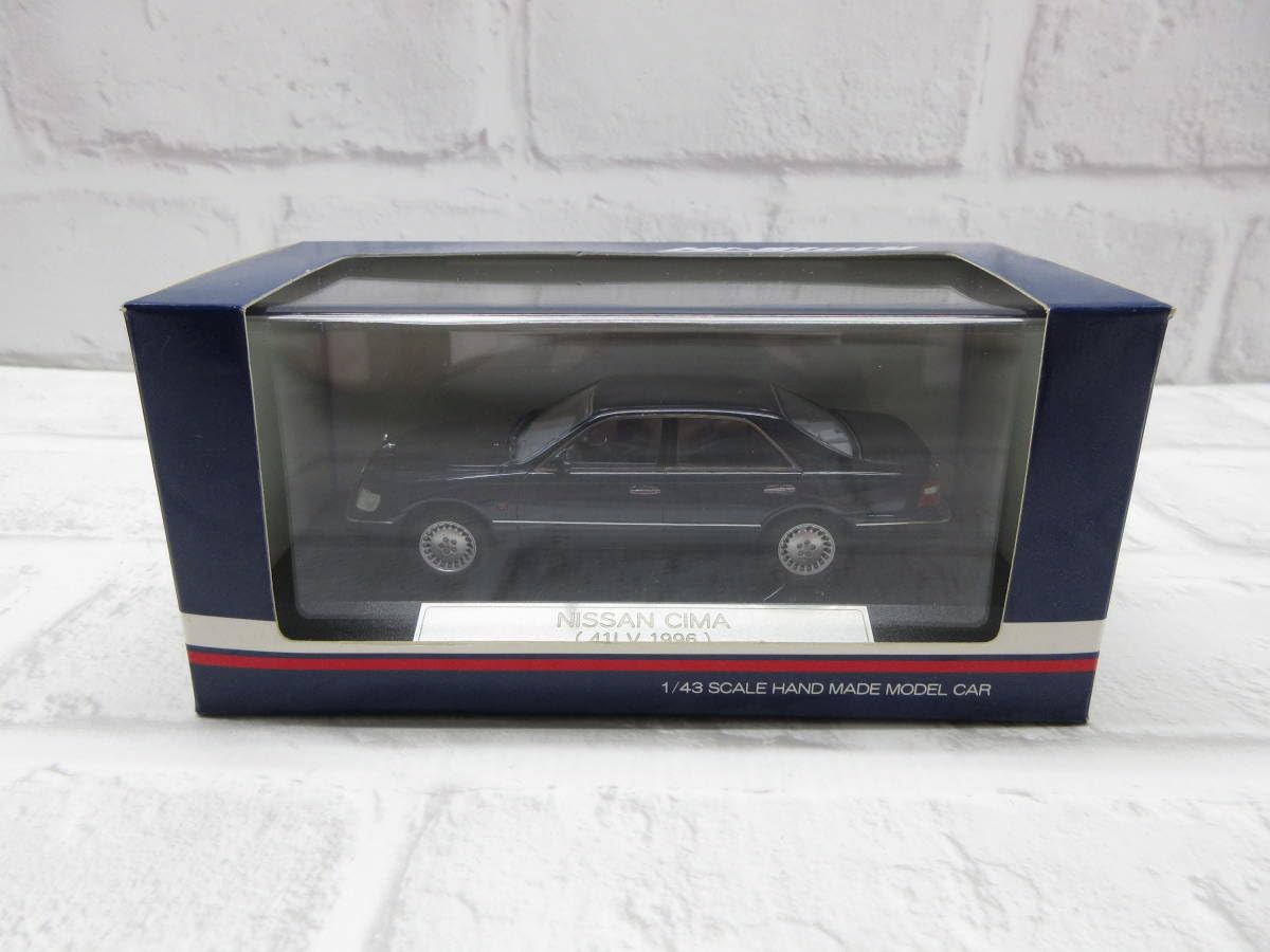 1/43 日産 Y33 シーマ 41LV 1996 ダークブルー 1/43 日産 Y33 シーマ 41LV 1996 ダークブルー - メルカリ