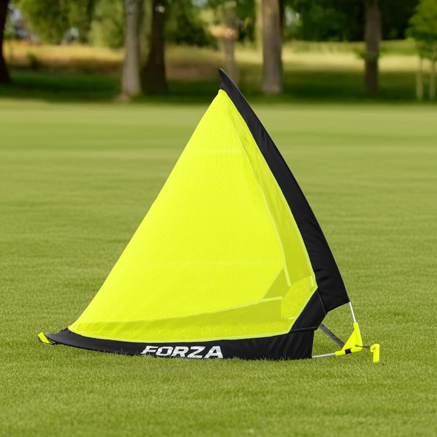 FORZA Pop-Up Driving Range Targets - Foldable Chipping Trainer with Reflective Strips, Pegs & Carry Bag - High Visibility Outdoor Golf Aid - Single or Pair - 2.5ft, 4ft or 6ft