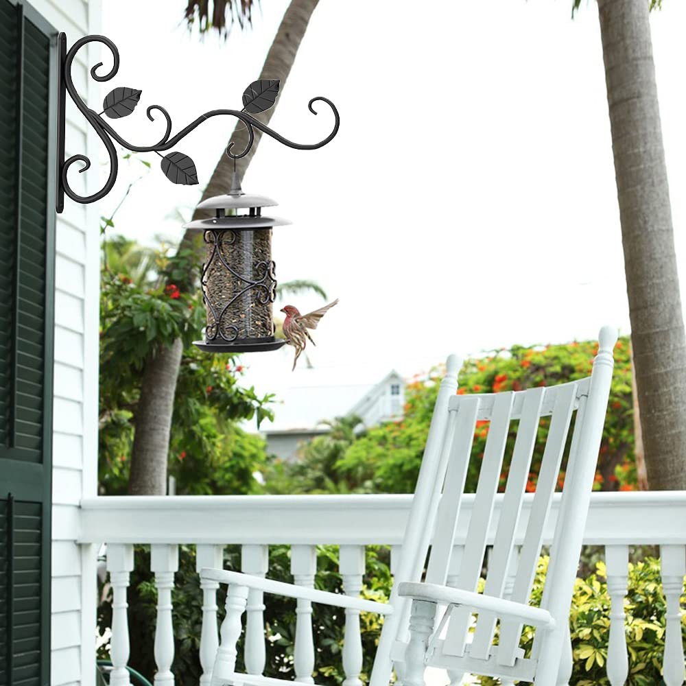 PATIKIL Lot De 20 Chaînes De Suspension De 24,1 Cm, Panier De Plantes à Suspendre, Mangeoire à Oiseaux, Carillons, Panneaux D'affichage, Décoration Intérieure Et Extérieure, Noir