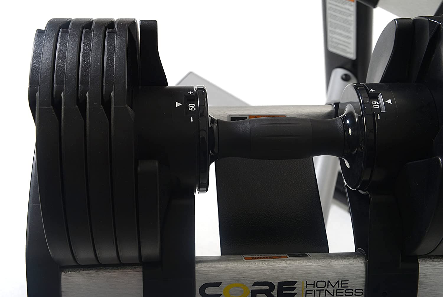 Core Fitness® Adjustable Dumbbell Weight Set by Affordable Dumbbells
