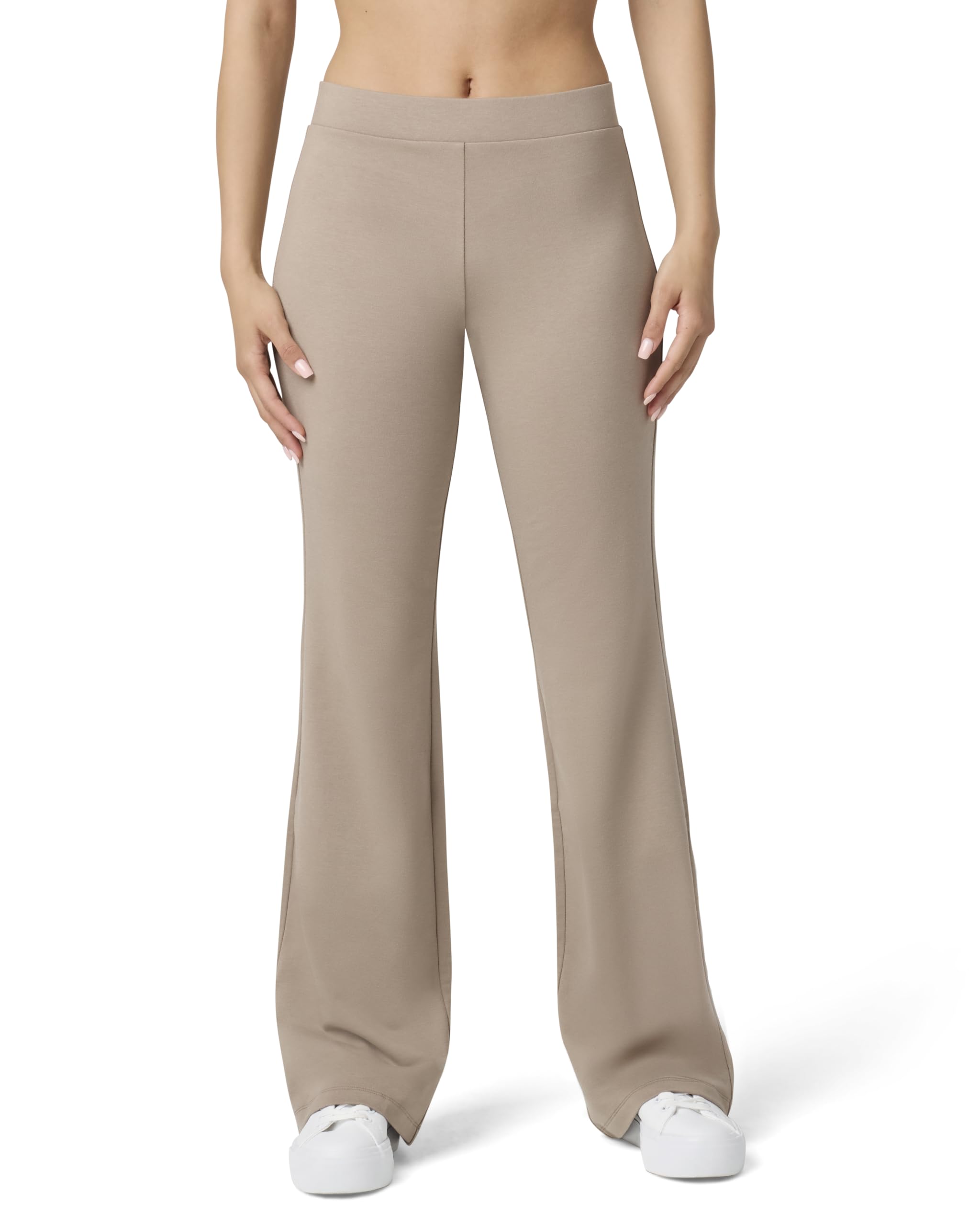 florence by mills Womens Fbm Playbook Collection Sporty Terry Flare Pant