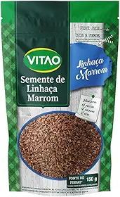 Vitao Semente De Linhaça Marrom