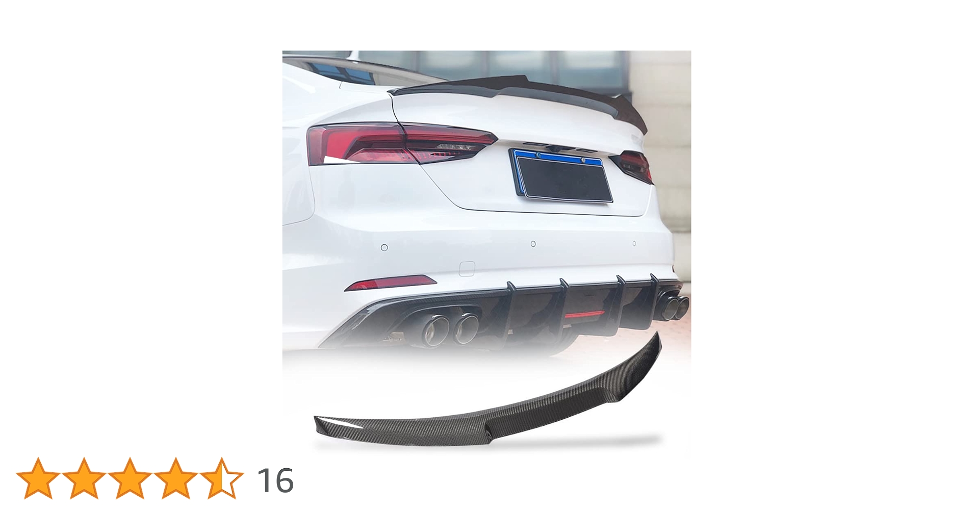 ☆送料込☆ほぼ未使用☆マクストン リアバランス カーボンルック アウディ S3 front-splitter-v-1-audi-a3-8y.png