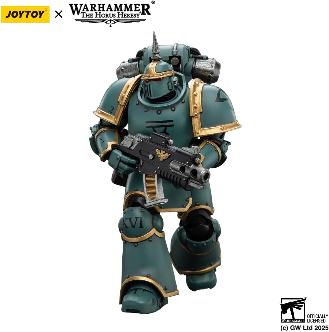 JOYTOY Warhammer The Horus Heresy 1/18 Scale Action Figure Mecha Joy Toy Collection Model Sons of Horus MKIII Tactical Legionary
