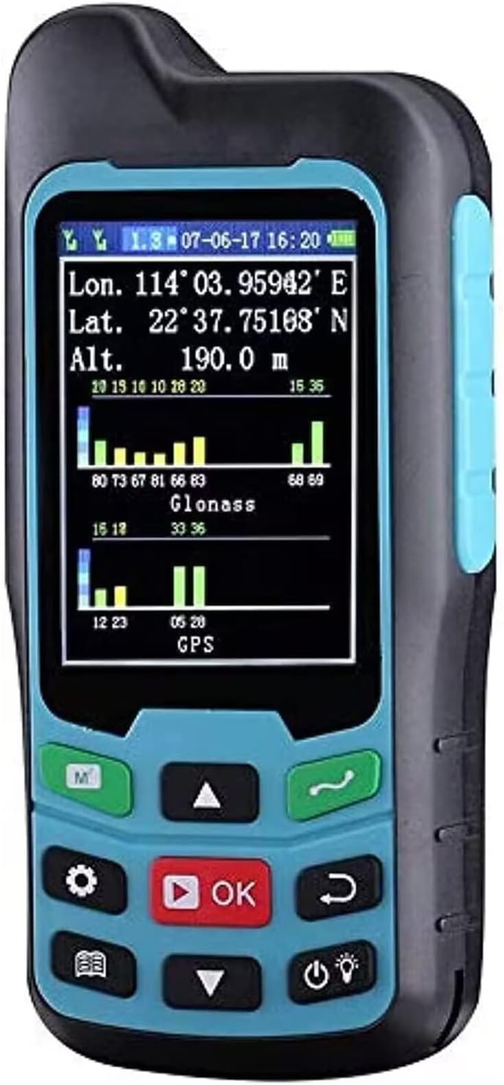 Handheld GPS GLONASS BEIDOU Length and Land Area Measure Calculation Meter,GPS Area & Distance Measurement,Figure Track Multifunctional Measuring Instrument