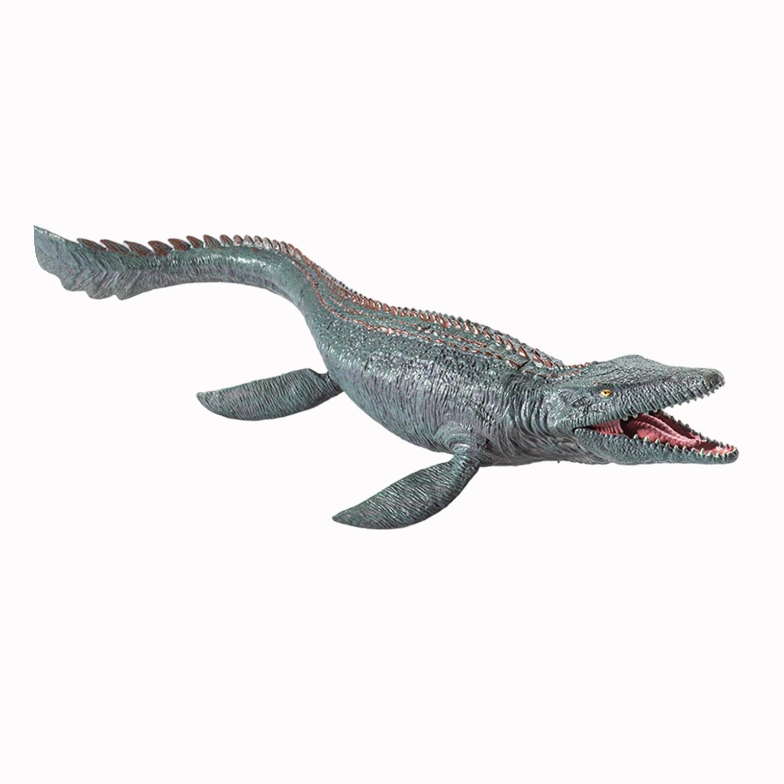 Mosasaurus Dinosaur Model Toy - Jointed Action Figure Marine Creature Collectible Display Decoration | Mosasaurus Dinosaur Model Prehistoric Animal Gift For Kids Birthday Party Play Collection