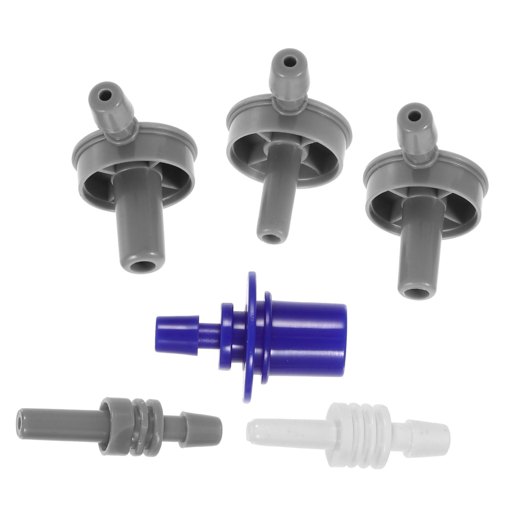 5 Sätze Blutdruckmessgerät Blutdruckmessgerät Adapter Blutdruckmanschette Gurtanschluss Armmanschettenteile Manschettenanschluss 6 Stück * 5