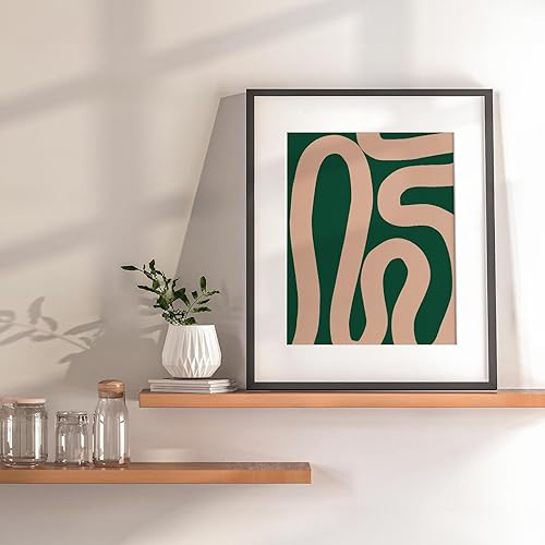 Miniatura 3 de VIYYIEA Sage Matisse - Arte de pared estético para decoración de habitación, póster botánico abstracto para decoración de pared, pósteres de