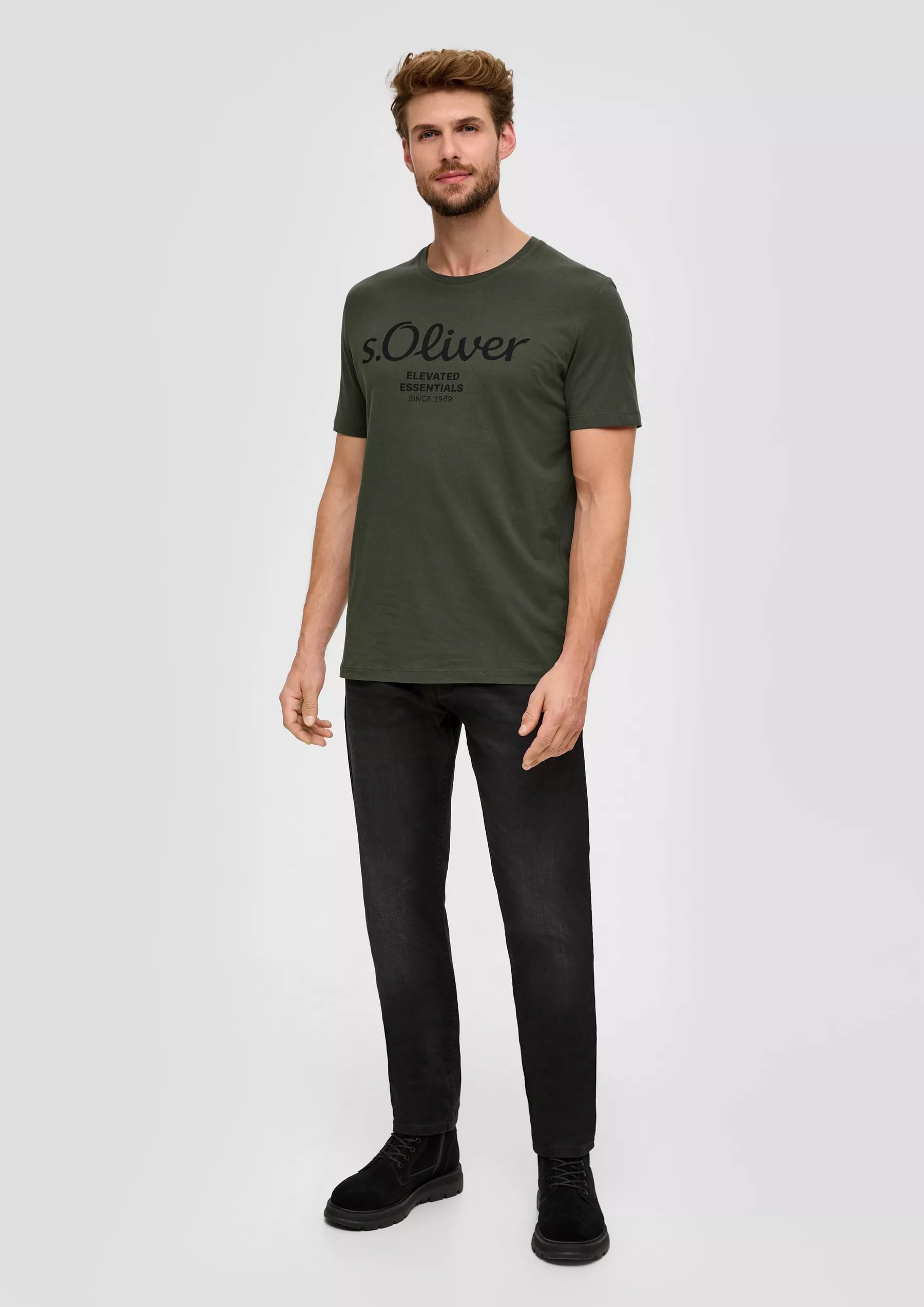 s.Oliver Herren T-Shirt mit Logodruck (DE/NL/SE/PL – Bild 4