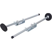 1 Pair Ladder Leveler with Anti-Slip Rubber Feet, Stabilizer Attachments for Ladder, Adjustable Ladder Extension Legs, Ladder Stabilizer for Stairs and All Surfaces