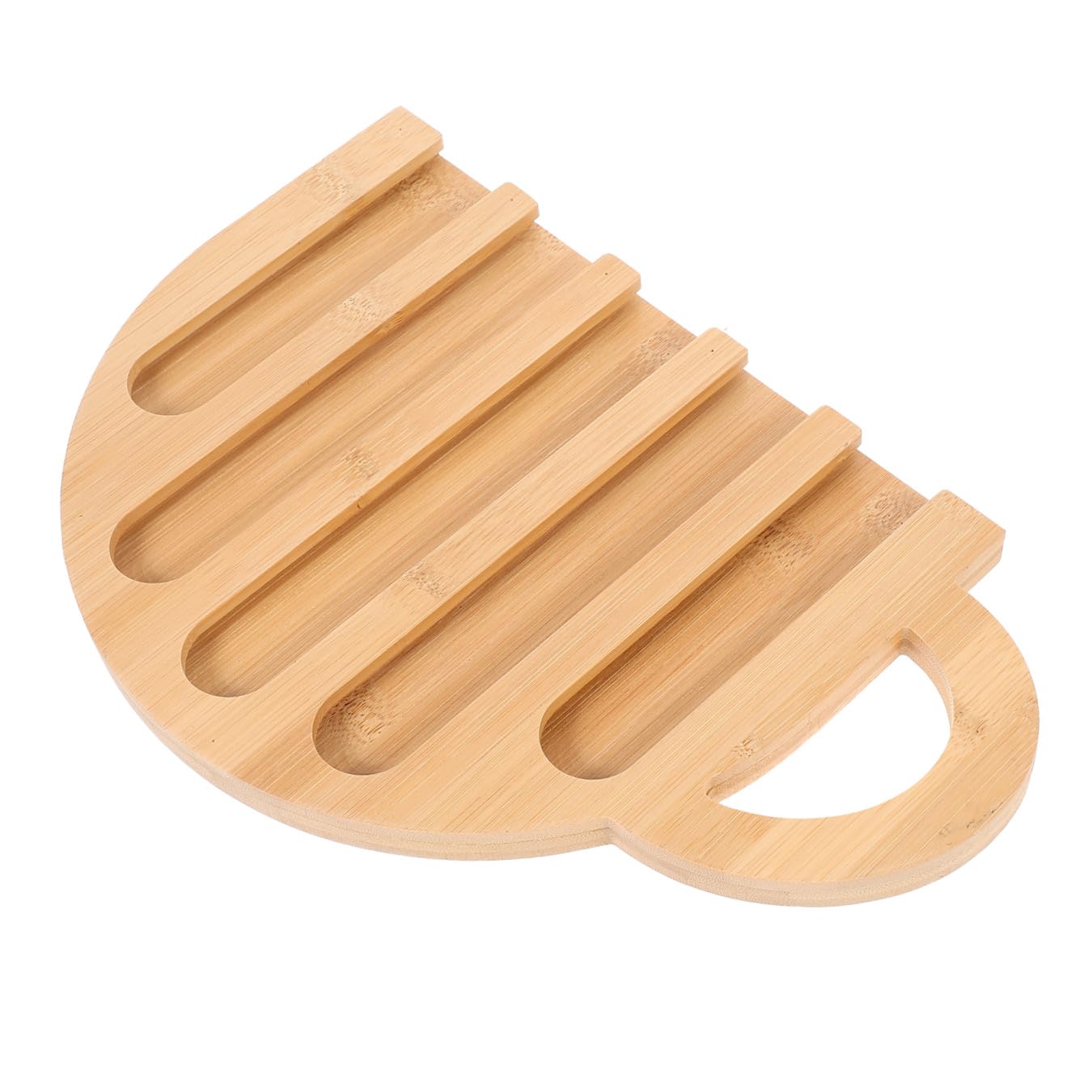 INOOMP Organizador de Cápsulas de Café de Madera Expositor Vertical para 50 Cápsulas Soporte Compacto para Oficina y Hogar Estante Reutilizable y Antioxidante