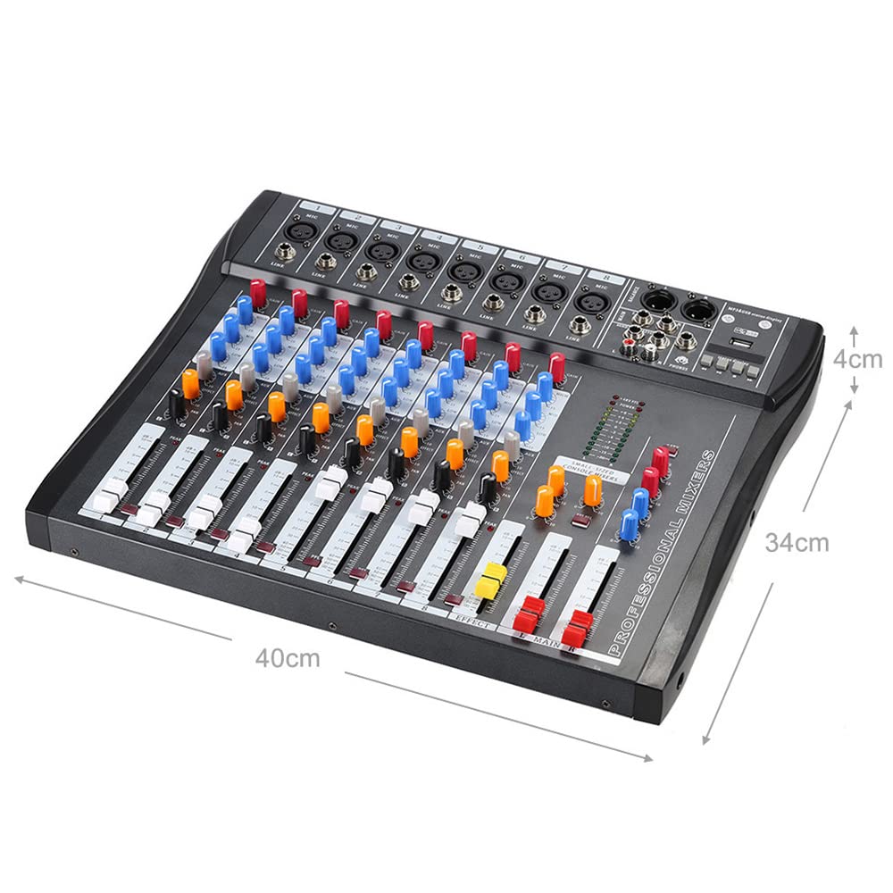 ammoon 16 DSP 4チャンネルマイクラインオーディオミキサー